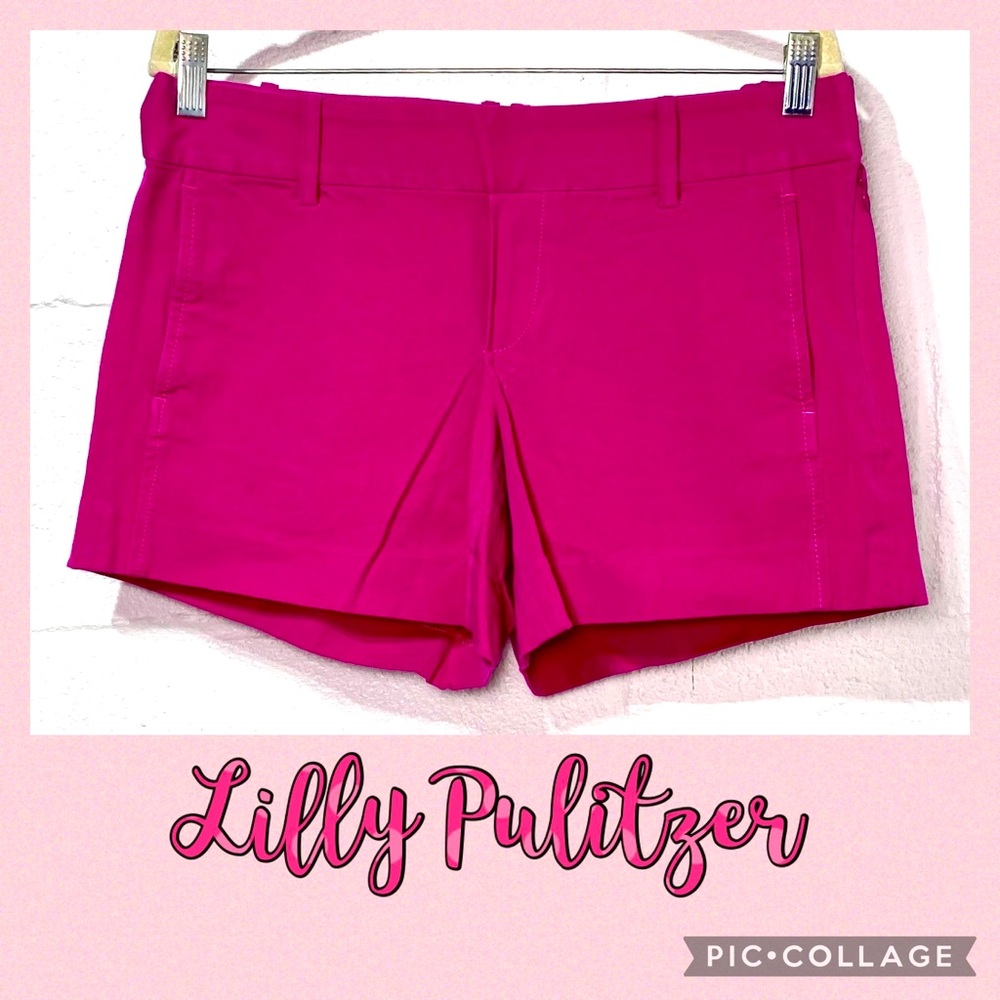 Lilly Pulitzer Size 8 Fuchsia Pink Shorts